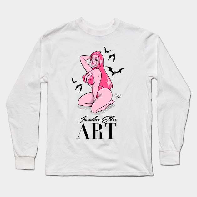 Jennifer Elder Art Long Sleeve T-Shirt by Jennifer Elder Art